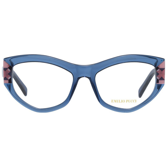 Elegant Blue Full-Rim Designer Eyewear