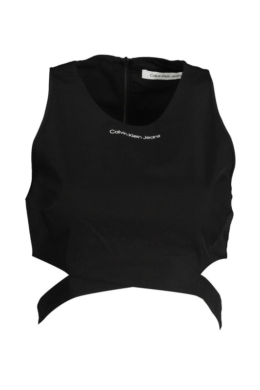 Sleek Sleeveless Designer Top with Back Zip Detail
