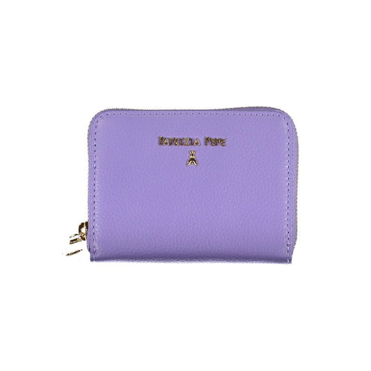 Elegant Purple Polyethylene Wallet