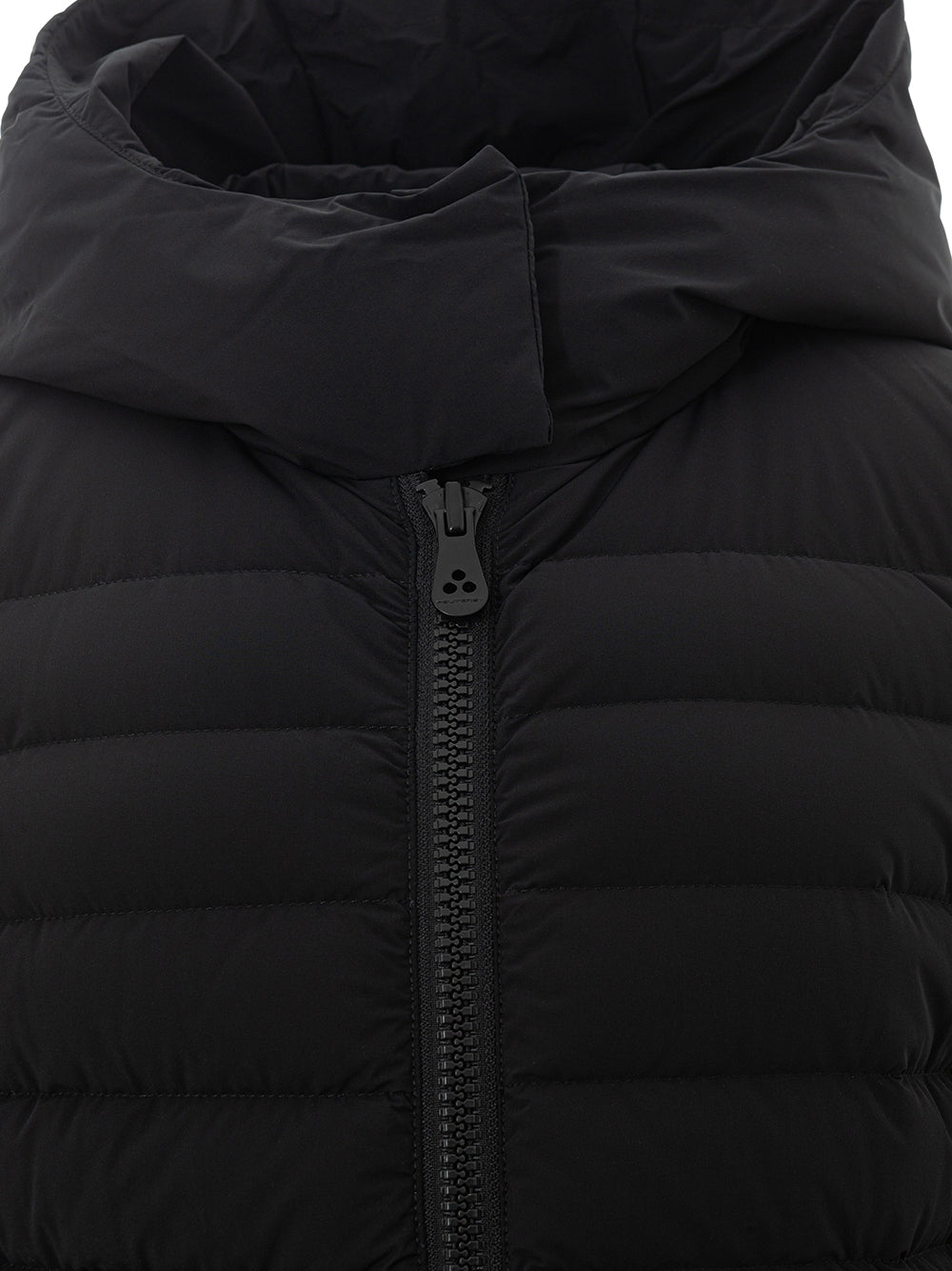 Elegant Long Quilted Black Jacket