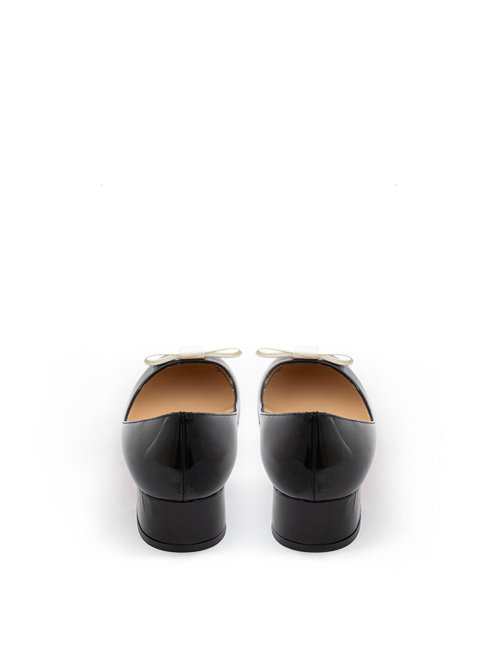 Elegant Black Patent Leather Ballet Flats