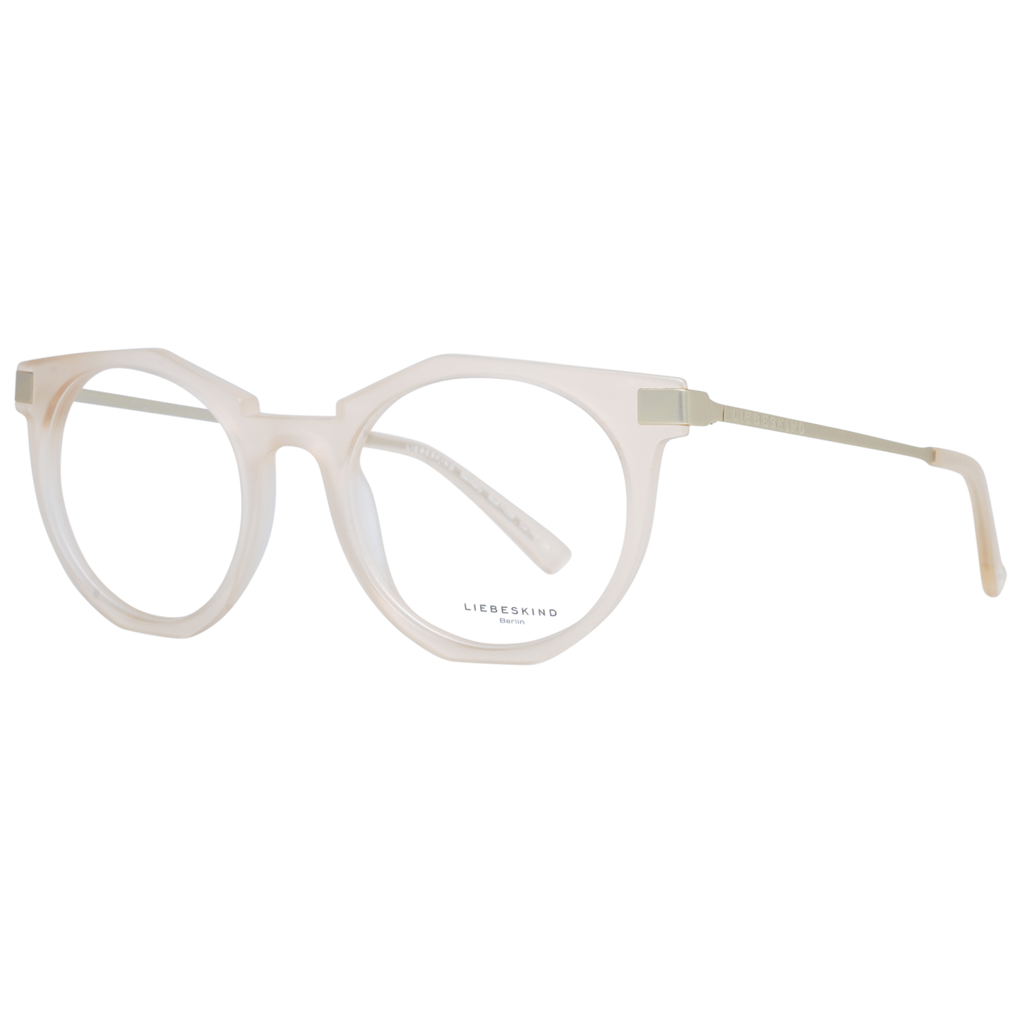 Beige Unisex Optical Frames