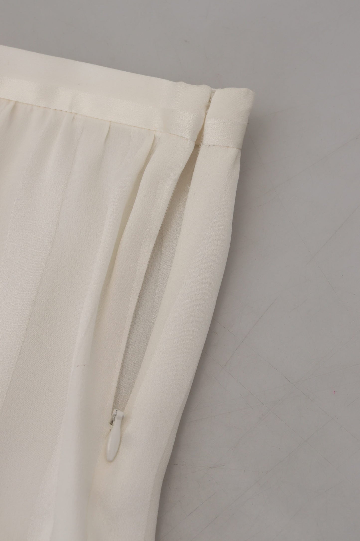 White Silk Floral Lace Lingerie Underwear