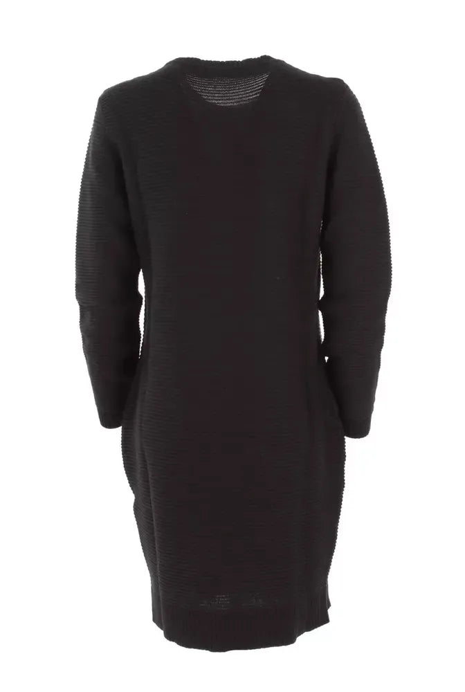 Black Wool Dress