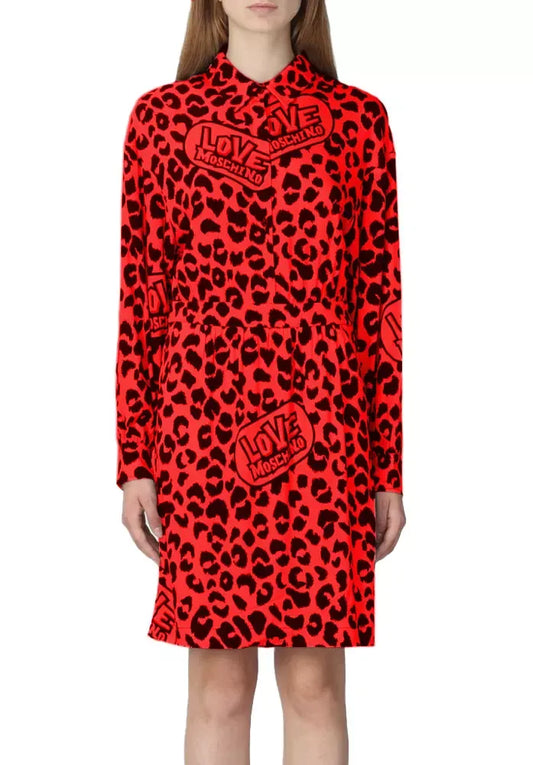 Red Viscose Dress