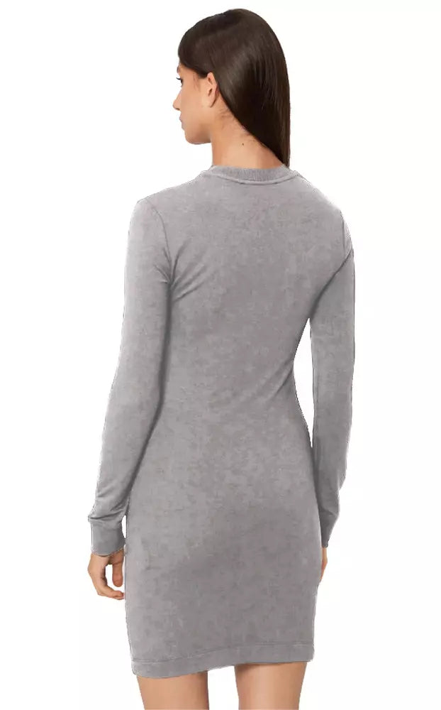 Gray Cotton Dress