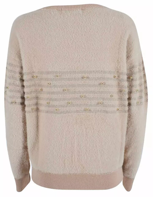 Beige Polyamide Sweater