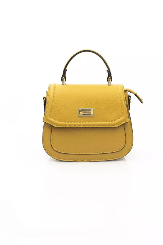 Yellow COW Leather Handbag