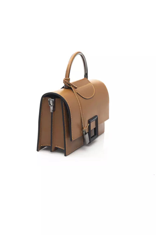 Beige COW Leather Handbag