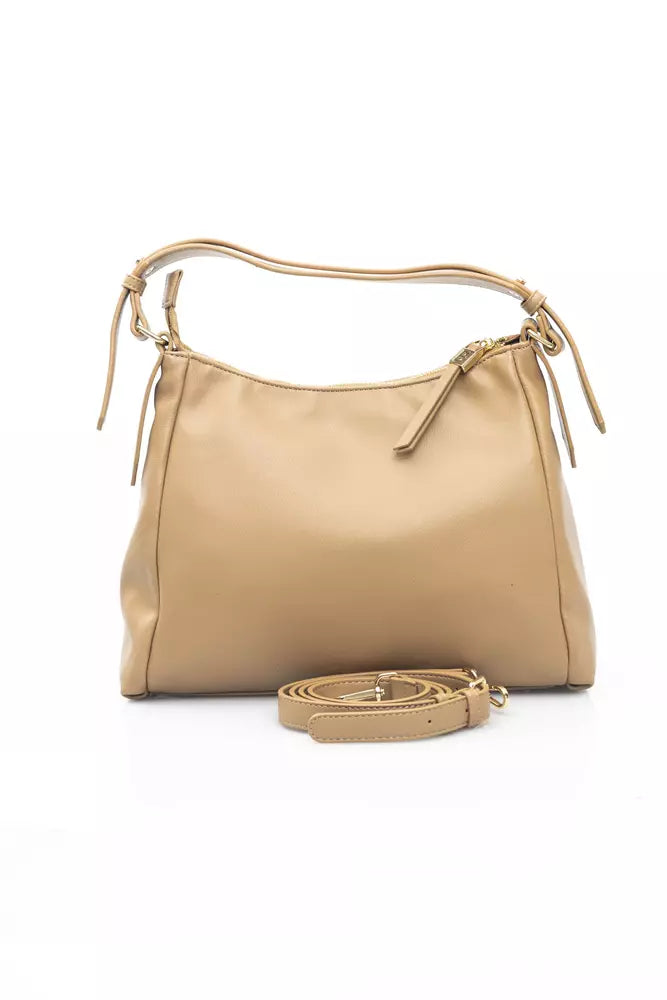 Beige Polyethylene Handbag