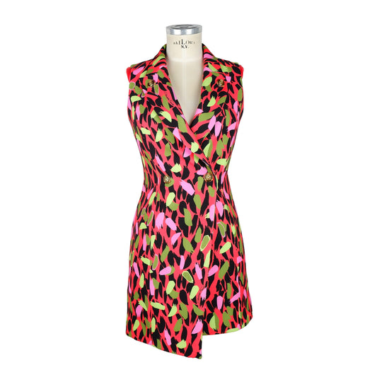 Multicolor Polyester Dress