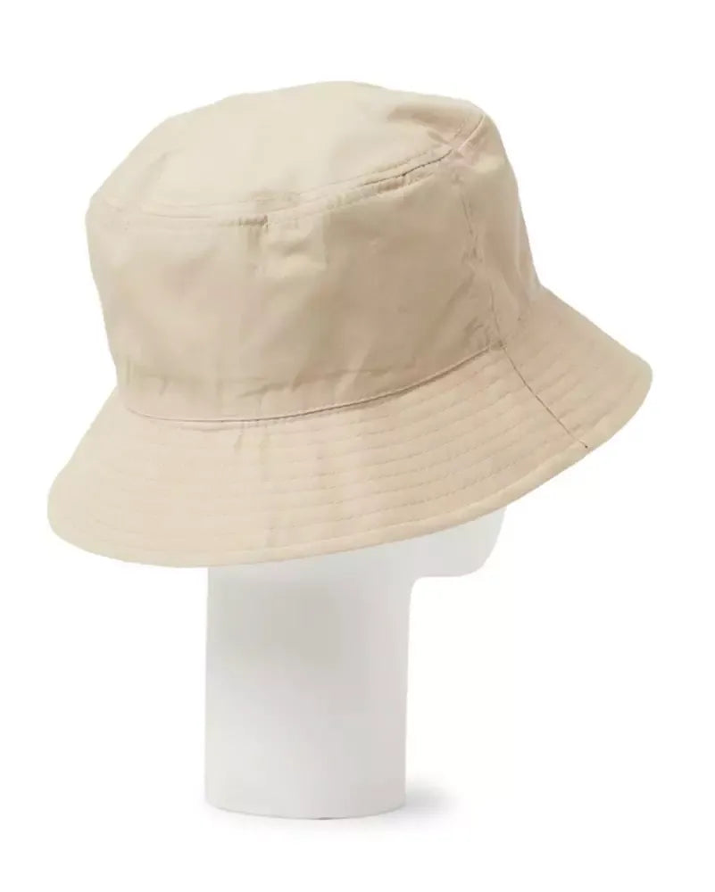 Beige Cotton Hat