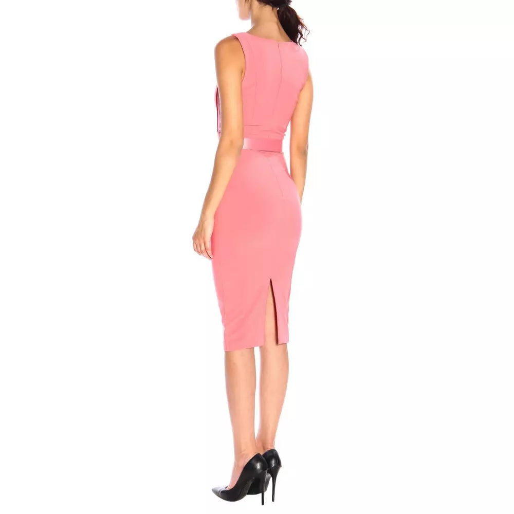 Pink Polyamide Dress