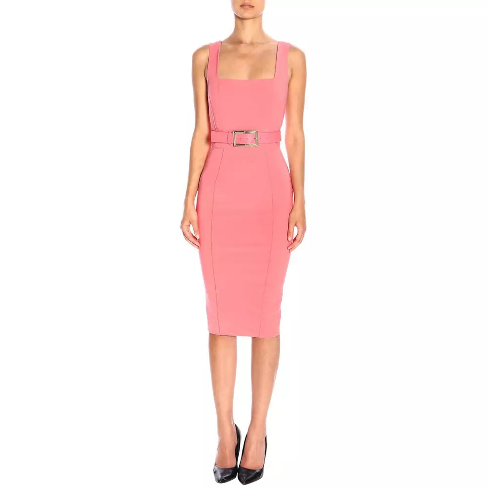 Pink Polyamide Dress