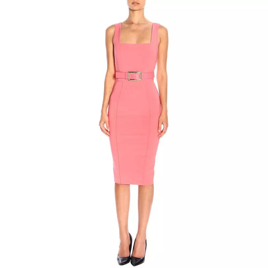 Pink Polyamide Dress