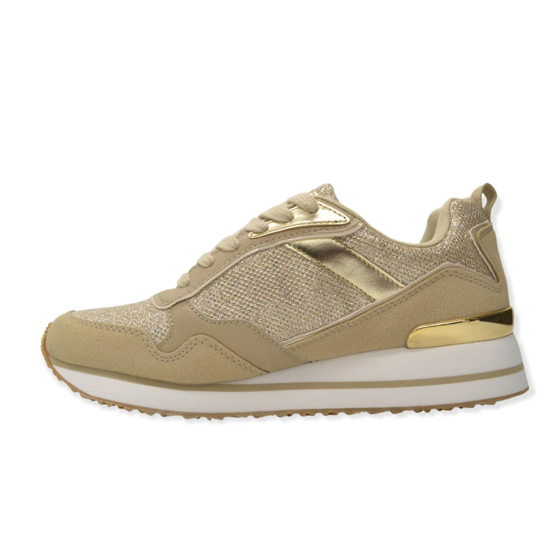 Beige Eco Fabric Sneaker