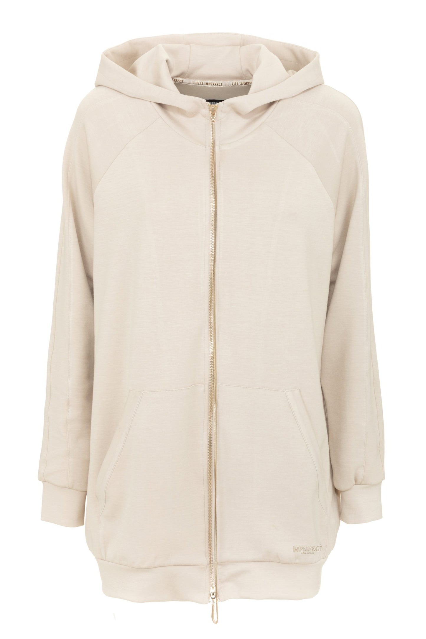 Beige Polyester Sweater