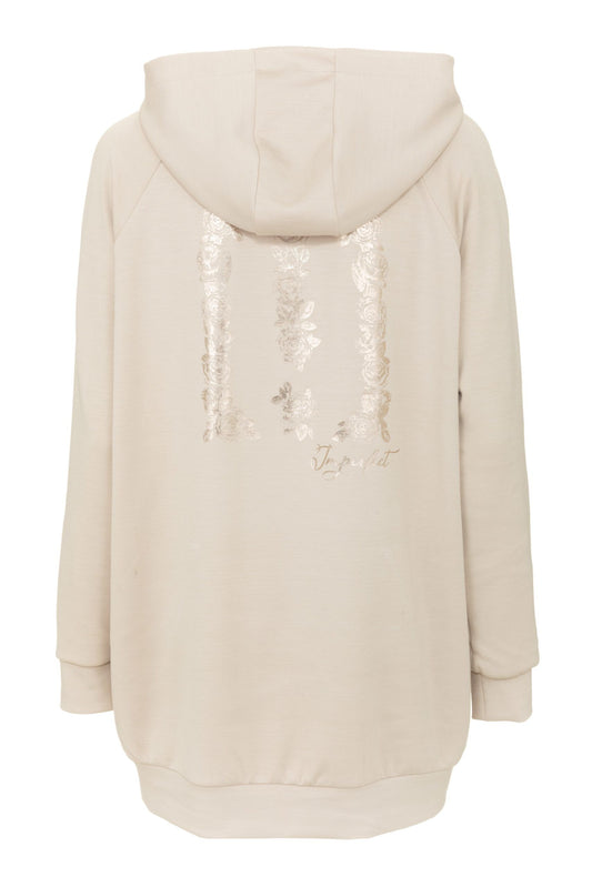 Beige Polyester Sweater