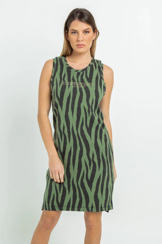 Green Cotton Dress