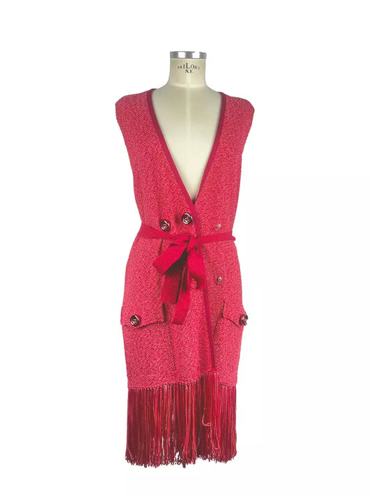 Fuchsia Viscose Dress