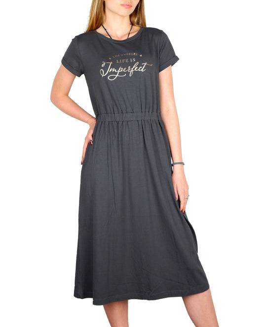 Black Cotton Dress